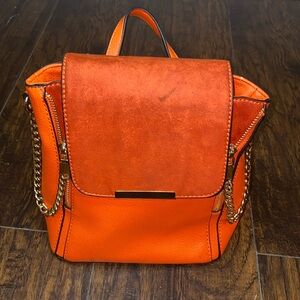 Orange handbag/backpack